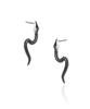 Sekhmet Geb Oil Painting Snake Earrings