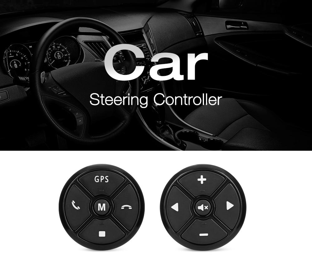 Universal Car Steering Wheel Controller 4Key Music Wireless DVD GPS Navigation Steering Wheel Radio