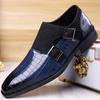 Hot-selling Men's Leather Oxford Shoes Breathable Slip-on Flats Fashion Man Casual Shoes Formal Business Shoes Holiday Loafers