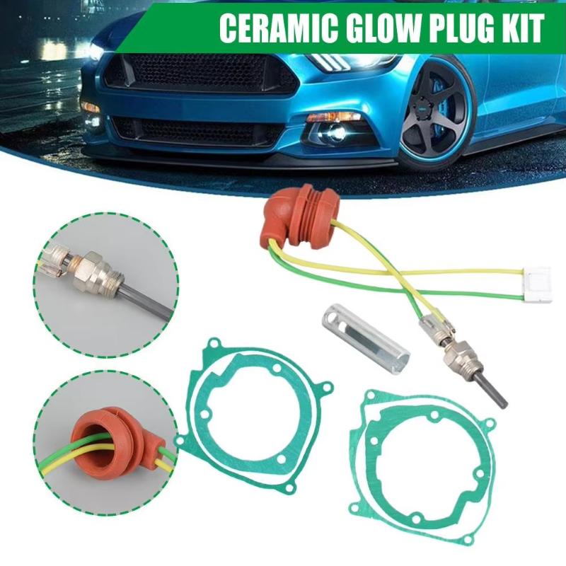 1 Set  Heater Parking Heating Kits For 12V 24V 5Kw 8Kw Car Air  Gasket Ceramic Glow Plug Kit
