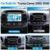 Car Radio for Toyota Camry 2002-2006, Android Car Stereo with CarPlay, Android Auto, 9' IPS Touch Screen, GPS, Bluetooth, WiFi,