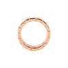 Bvlgari B.Zero1 Weißkeramik Doppelring Damenringe AN855964