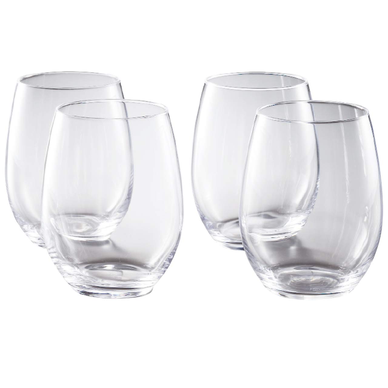 

ALC International Japan Clear Tumbler, 440ml, Chef & Sommelier Primary Multi-Glass, Set of 4 (G3323D)