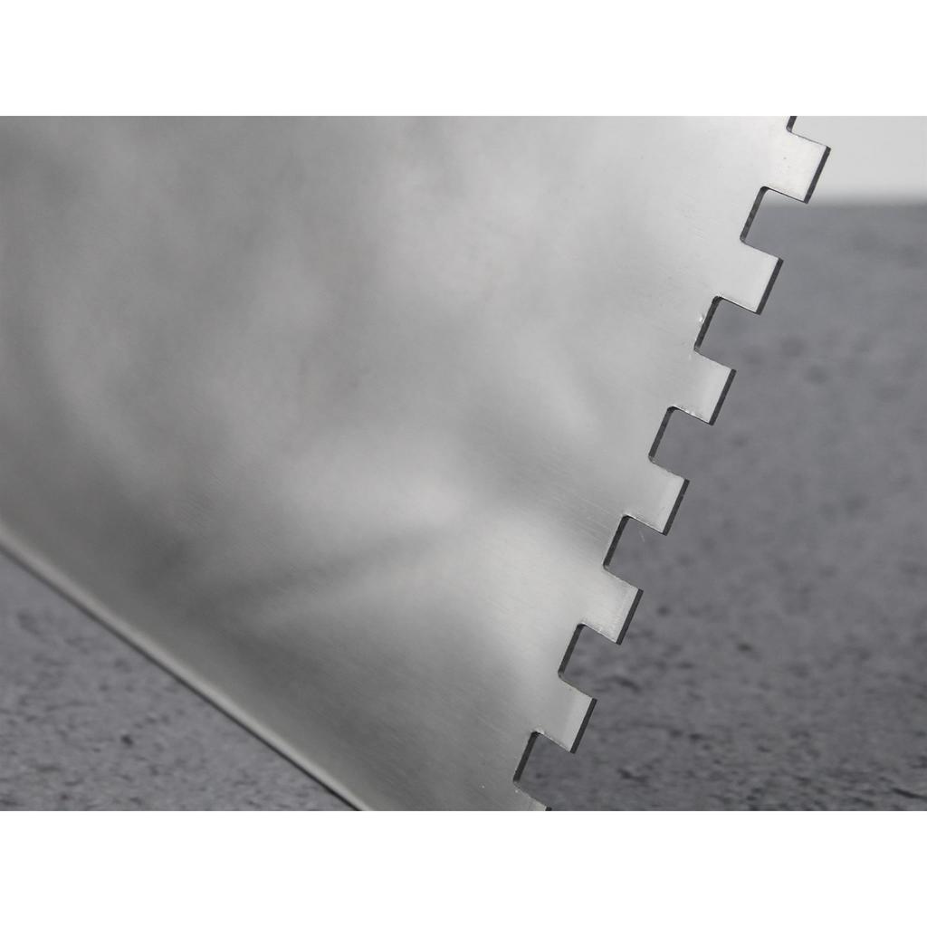 Faithfull Notched Trowel Serrated Edge