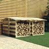 Vidaxl Garden Pergolas With Canopy, 4 Pcs, 100X90X100 Cm, Pine