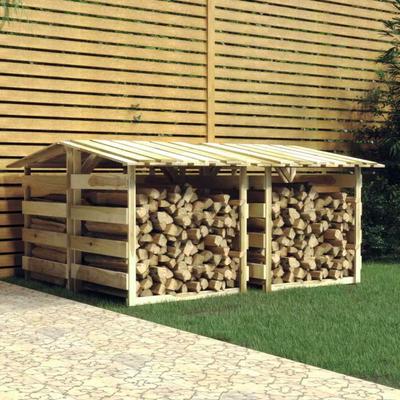 Vidaxl Garden Pergolas With Canopy, 4 Pcs, 100X90X100 Cm, Pine