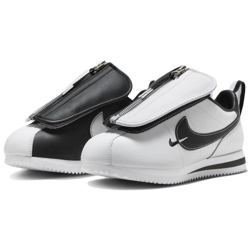 Nike Cortez Yin And Yang Shroud White Black Women's Sneakers FJ7870-101