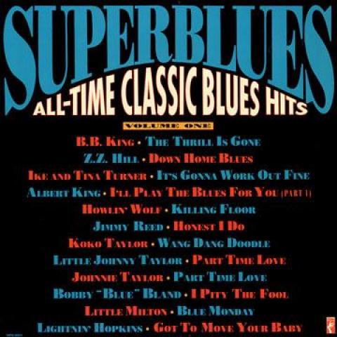 LP Record VARIOUS - Super Blues All-Time Greatest Hits  MPS8551 Fantasy 1990 US Blues Used