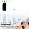 2,4G Kabelloser Instrumentenmikrofonempfänger mit abnehmbarer Saugnapf für Gitarre Violine Cello Akkordeon Lautsprecher