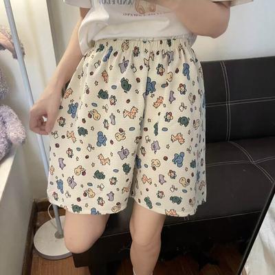Damen Sommer Dünne Übergröße Shorts Hohe Taille Locker Lässige Kurze Hosen Weiblich 2025