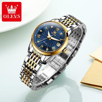 Uhr Automatische mechanische Uhr Mode einfache wasserdichte Damenuhr Damenuhr