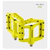 Mountain Bike Pedals With Nylon Body Triple Sealed Bearings Wide Anti-Slip Platform Off-Road Cycling