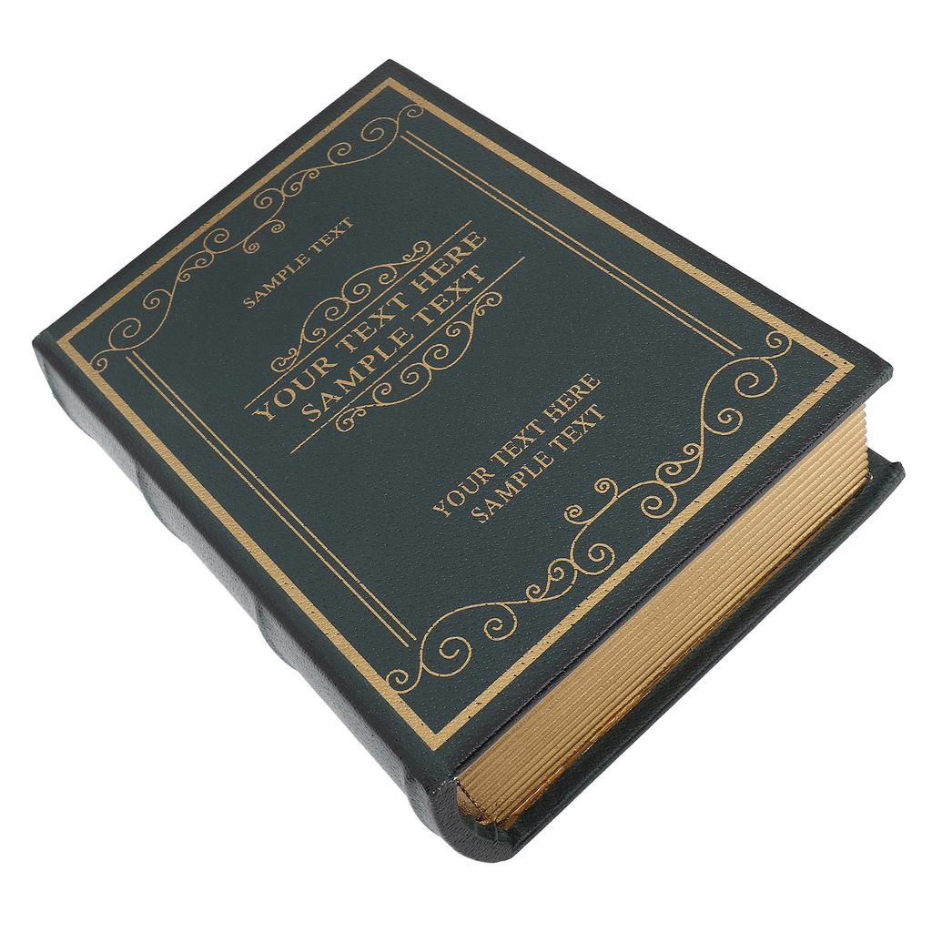 Dekorative Buchbox Vintage Fake Book Ornament Antike Buchförmige Box Für Foto-Requisite Bücherregal