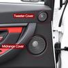 Car Front Rear Door Midrange Speaker Covers Tweeter Horns Cover Trim For BMW 1 2 3 4 Series F20 F22 F23 F30 F31 F35 F33 F36 F82
