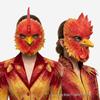 Halloween Rooster PU Foam Animal Cosplay Mask