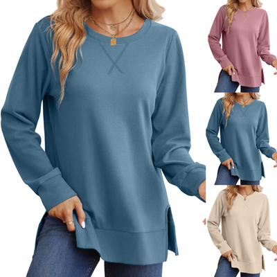 Sweatshirt For Women Fall Fashion Long Sleeve Shirts Trending  Pullover Tops