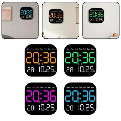 Adjust Large Remote Control LED Alarm Clock Display