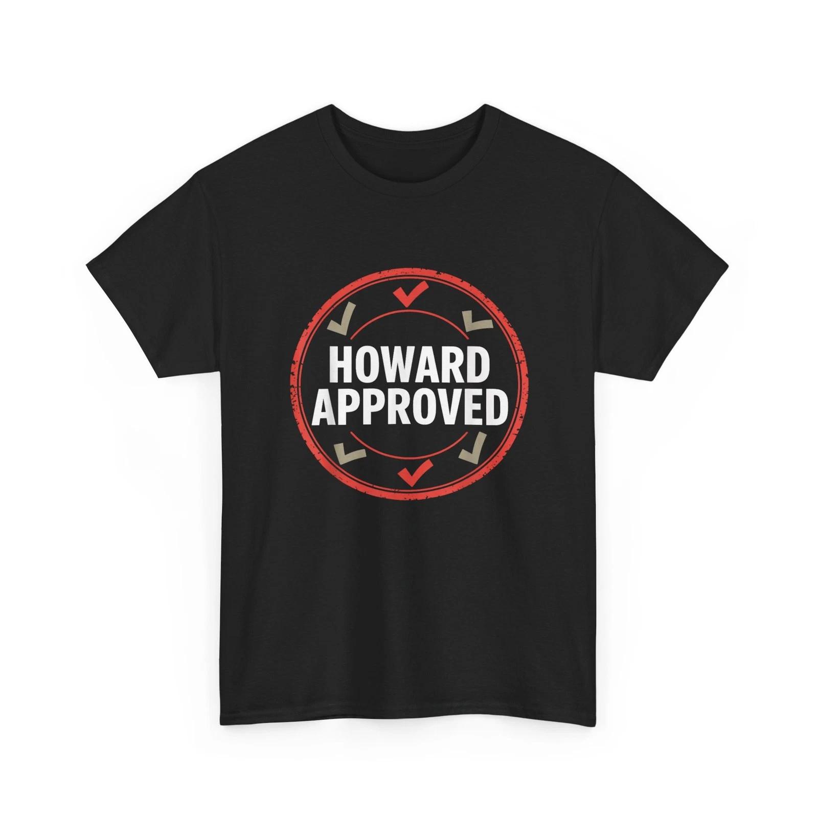 Howard Approved T-Shirt, Howard Shirt S