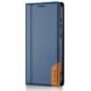 Applicable To Samsung S25FE Leather Case S26 Splicing Flip Magnetic Card Wallet Protective Case A57 Solid Color Leather Pattern