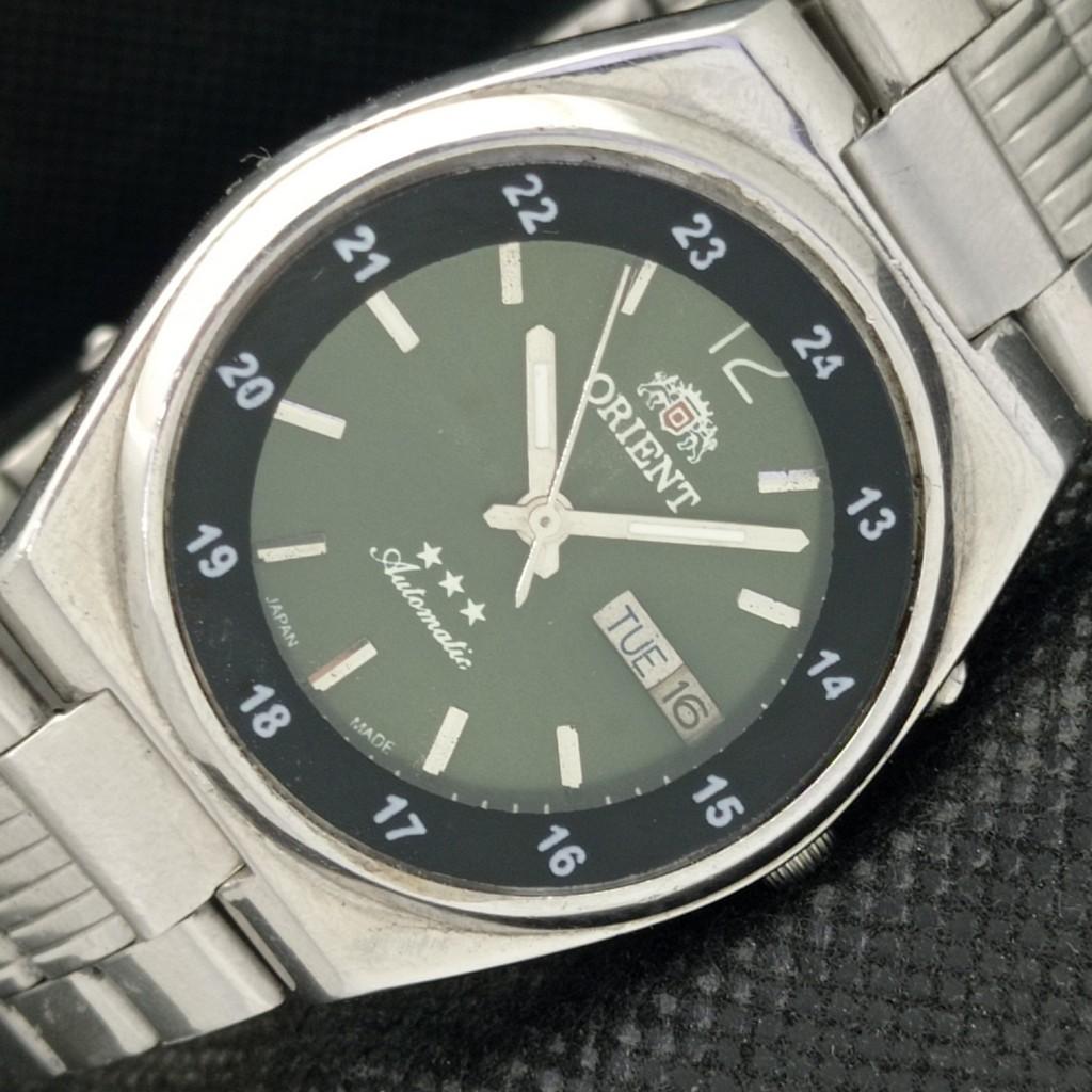 

Б/У ORIENT AUTOMATIC 46941 ЯПОНИЯ МУЖСКИЕ ЧАСЫ a311497-1 Артикул 593b-a311497