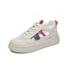 New Summer White Shoes for Female Students' Heightened Hollow Mesh Breathable Casual Street Shot