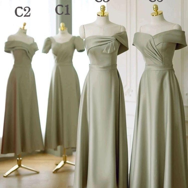 2025 Purple Bridesmaid & Evening Dress for Women