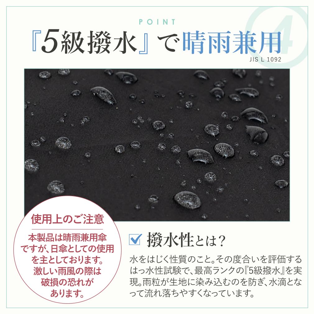 Vita Felice short umbrella both sunny and rainy for women green x [VITAFELICE] 2-fold (for days/ribs 55cm) pru-30283z (moss off-white)