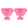 2PCS Fondant Silicone Mold Food Grade Safe Odorless Soft DIY Cake Decorating Mold for Crafting Projects