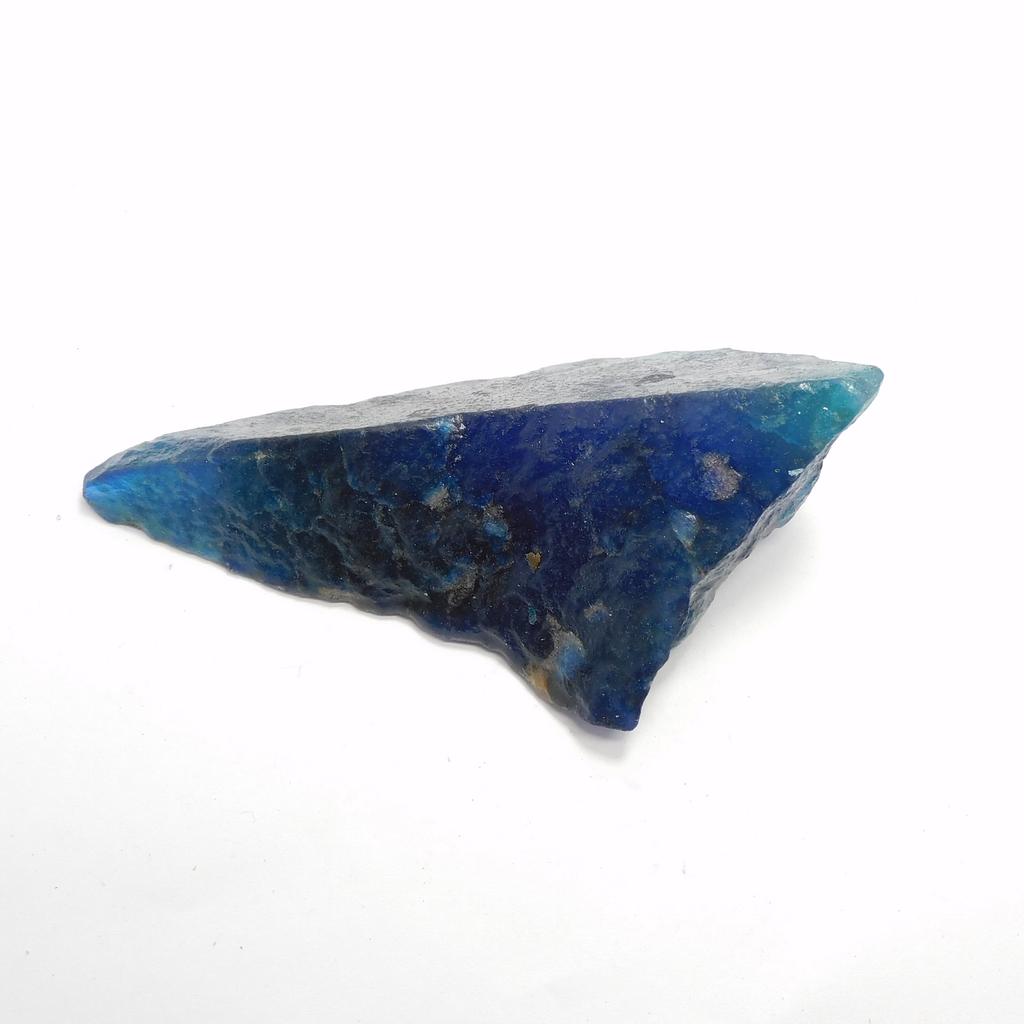 Dyed Uncut Rough 398.95 Carat Natural Aquamarine Blue Loose Gemstone