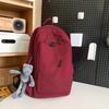 Schoolbag High-end Large-capacity Backpack Men's Backpack Versatile Solid Color Schoolbag Female College Student Junior High School Backpack Tide