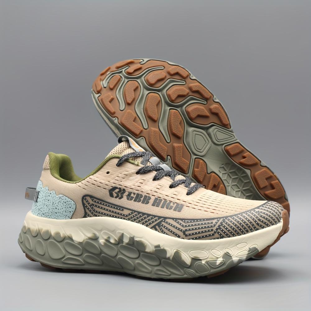 Men's Thick-soled Increased Sports Casual Shoes, Comfortable, Lightweight, Cushioning Outdoor Jogging Shoes, Non-slip Breathable Hiking Shoes