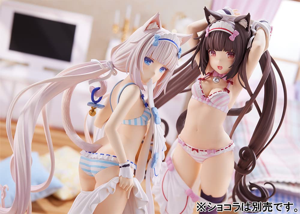 PLUM Nekopara Vanilla ~Changing Clothes Moment~ 17 Scale PVC Painted Complete Figure PF201