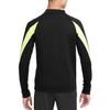 Nike Therma-Fit Academy Trainingsshirt Unifarben Bequem Mode Vielseitig Warm Langarm-T-Shirt Herren Oberteile Schwarz FB6817-013