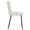 Dining Chairs 2 Pcs. Cream Velvet