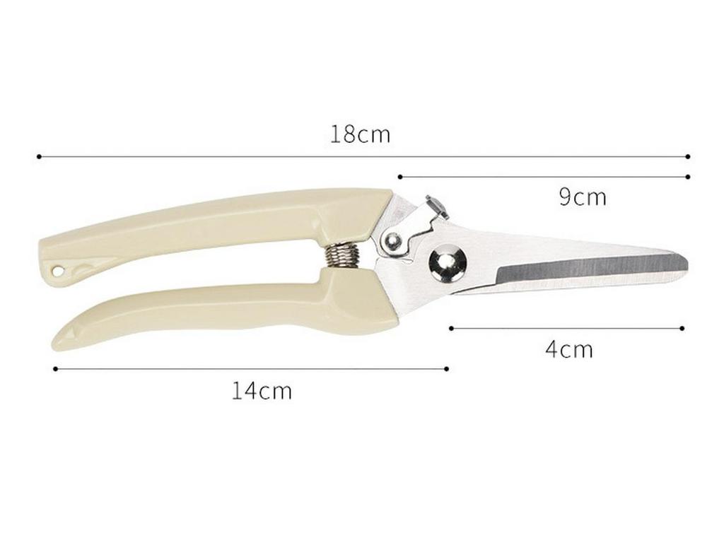 Stainless Steel Pruning Shears - Garden Tools for Branches and Fruit Trees