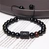 12 Constellations Woven Bracelet Creative Fashion Bracelet Adjustable Beaded Bracelet Jewelry Gift for Men Women