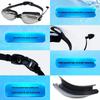 High-Definition Waterproof Anti-Fog Prescription Swimming Goggles for Adults