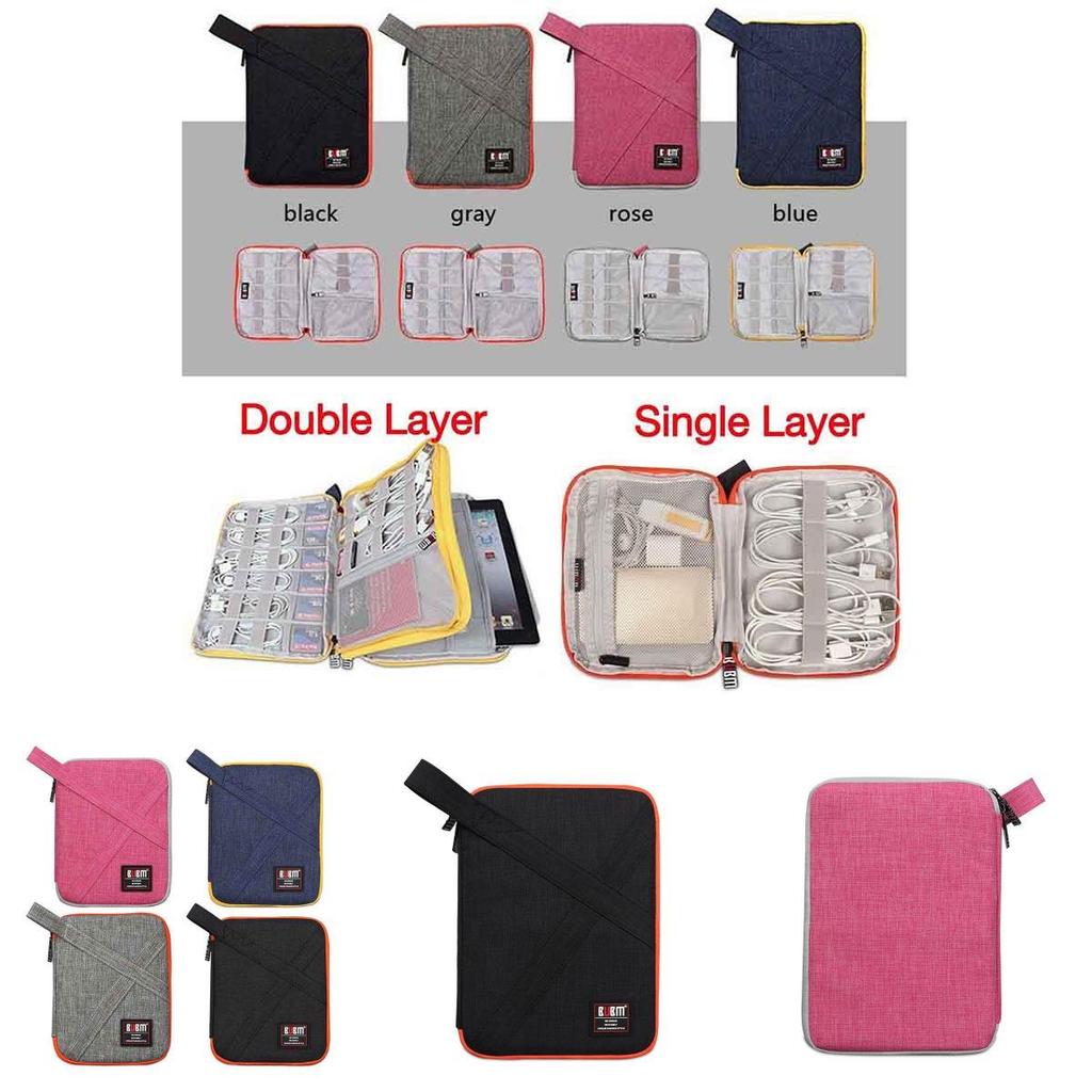 Premium Quality Electronic Accessories Cable Organizer Bag For Travel Usb Chargers