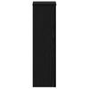 Plant Stand 2 pcs Black Oak Look 17 x 17 x 60 cm