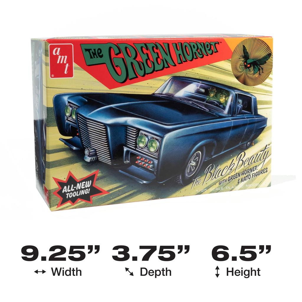 AMT Green Hornet Black Beauty Green Hornet Kato figurka součástí plastového modelu AMT1271 1/25 &