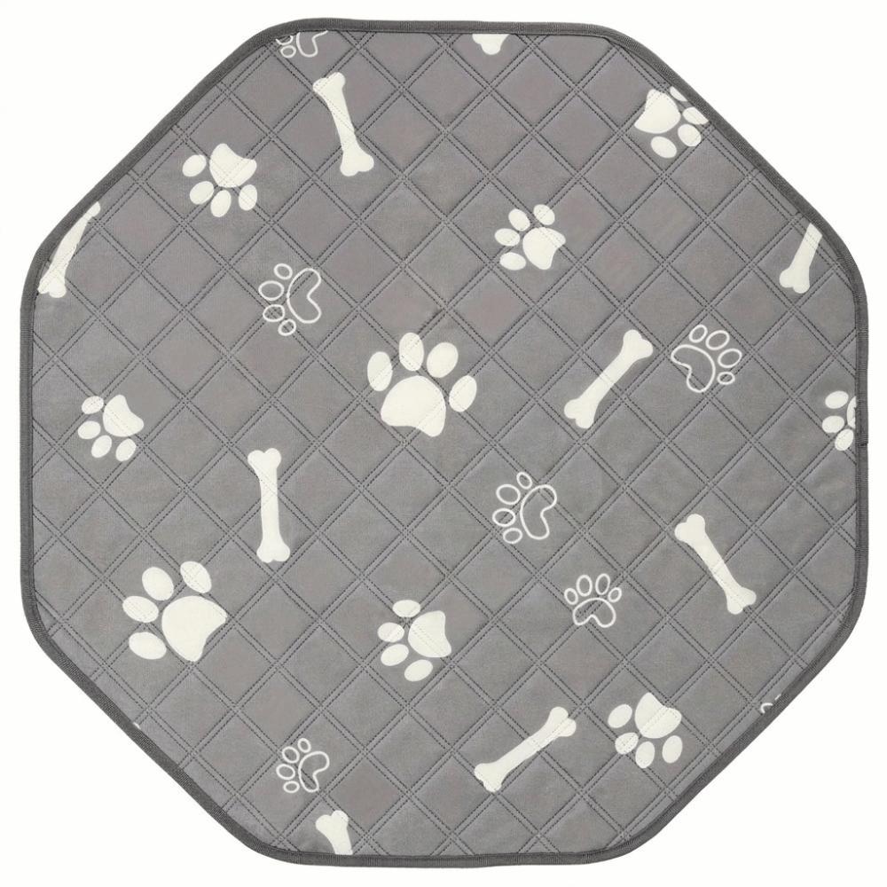 Anti Slip Dog Pee Pads Washable Puppy Training Pad Octagonal Dog Urine Pad for Dog Cat
