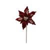 Hanging Glitter Xmas Flower Beautiful Simulation Handmade Flowers  Party Supplies