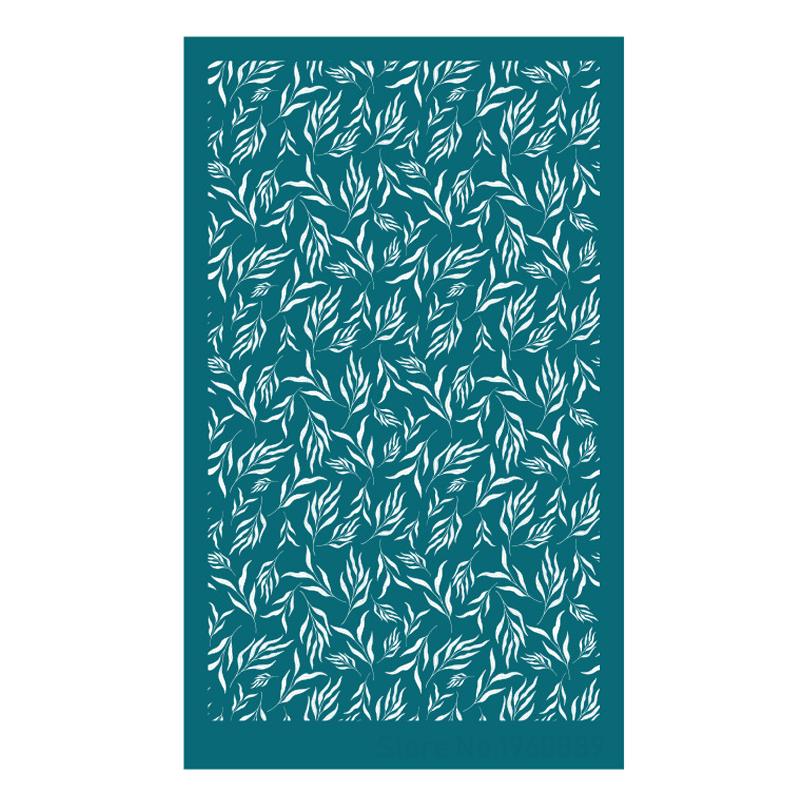 Polymer Clay Silk Screen Stencils Reusable Silkscreen Print Kit for Printing Clay Stamps Jewelry Earrings Decoration Template