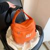 Oxford Cloth Small Shoulder Bag For Women With Zipper Closure And Inner Phone Pocket