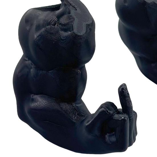 Cat Muscle Arm Costume 3D Printed Funny Cat Neck Arm with Muscle Pet Spoof Toy Hanging Arm Kitten Birthday Party Supplies