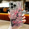 Kirschblüte Sakura Mode Beschichtung Handyhülle Für Iphone 16 17 Pro Max Air 16E 14 15 Plus 12 13 Mini Anti-Fall Airbag Hülle