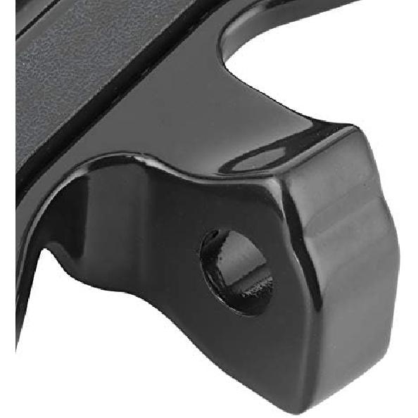 Aramox Motorcycle Footpeg,Aluminum Front Floorboards Foot Pegs Footboard Accessory Kit Fit for Indian /Sixty/Bobber 2015(Black)