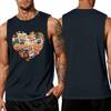 Men's Sleeveless Tank Top Summer Casual Loose Fit Muscle Shirt Lightweight Breathable Fabric Comfortable Daily Wear