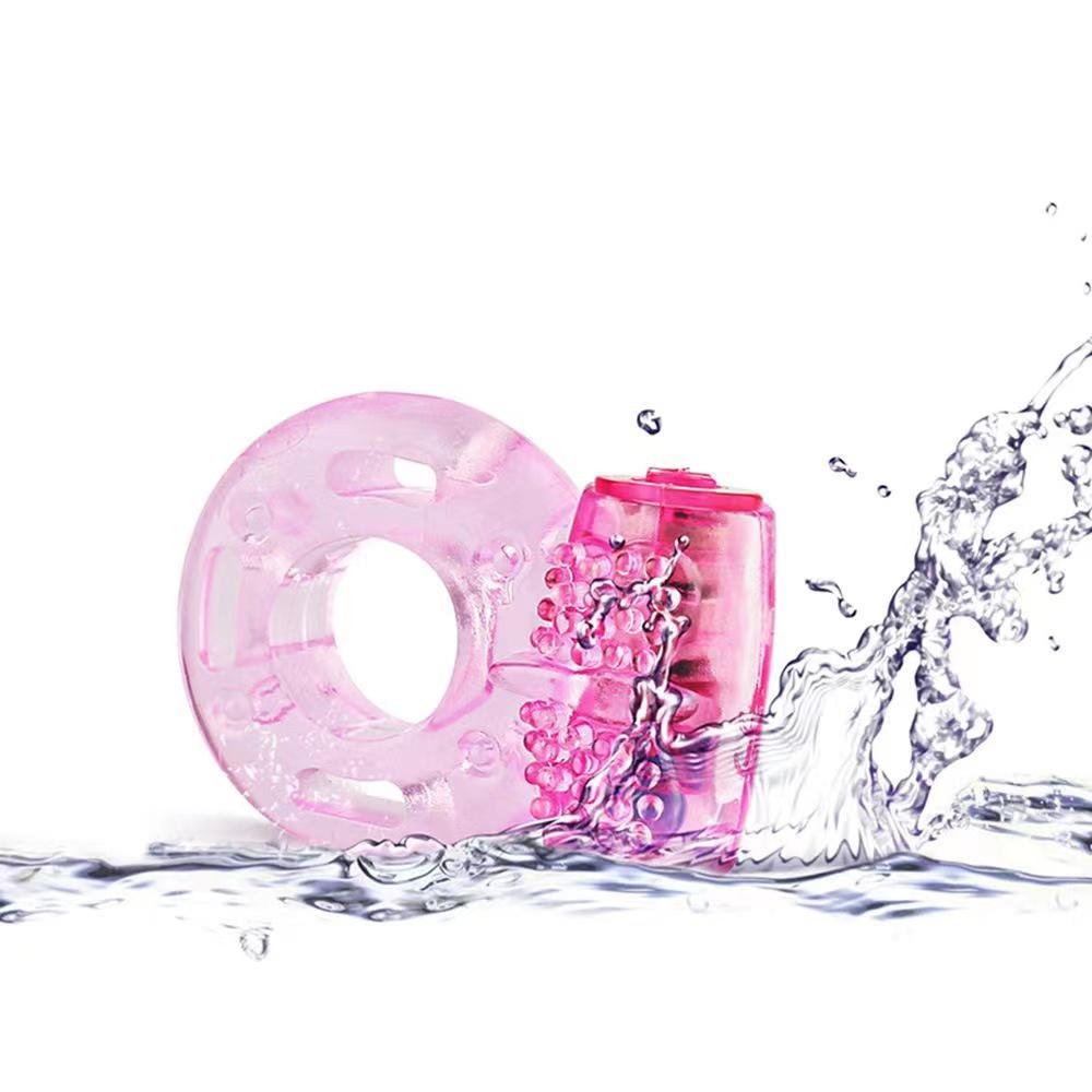 Vibration Semen Lock Ring Clitoral Stimulator Ring Cock Vibrators Dildo Sex Toys for Men Women with Massage Point Mini Vibrator