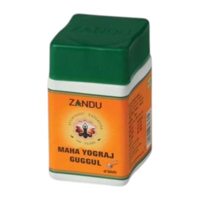 Maha Yograj Guggul 40 Tablets X Pack of 4 | Ayurvedic Herbal Supplement for Joint, Muscle & Digestive Support